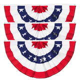 [Brand Name] American Flag 3-Pack – Durable Outdoor Patio & Camping Decorations, 1.5x3 ft