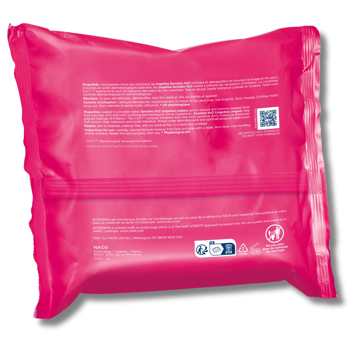 Bioderma Sensibio H2O Wipes – Gentle Nighttime Cleansing Ritual for Sensitive Skin