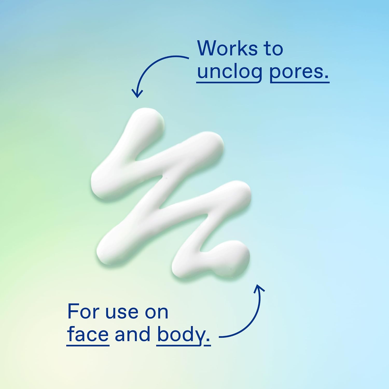 gel form designed for daily use as a facial cleanser without abrasiveness