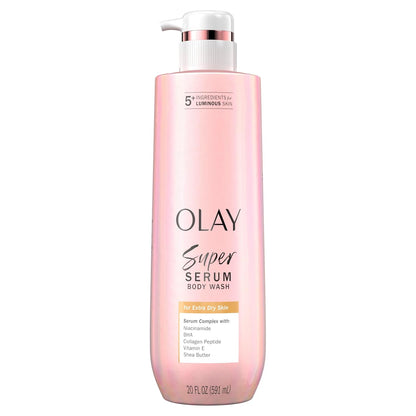 Olay Super Serum Body Wash – Nightly Wind-Down Ritual for Hydrated, Glowing Skin