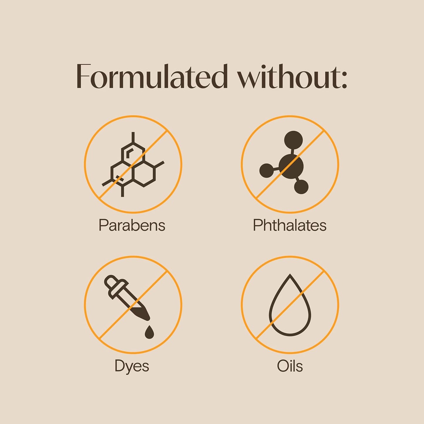 clear-drying, no white cast, lightweight texture suitable for face and body