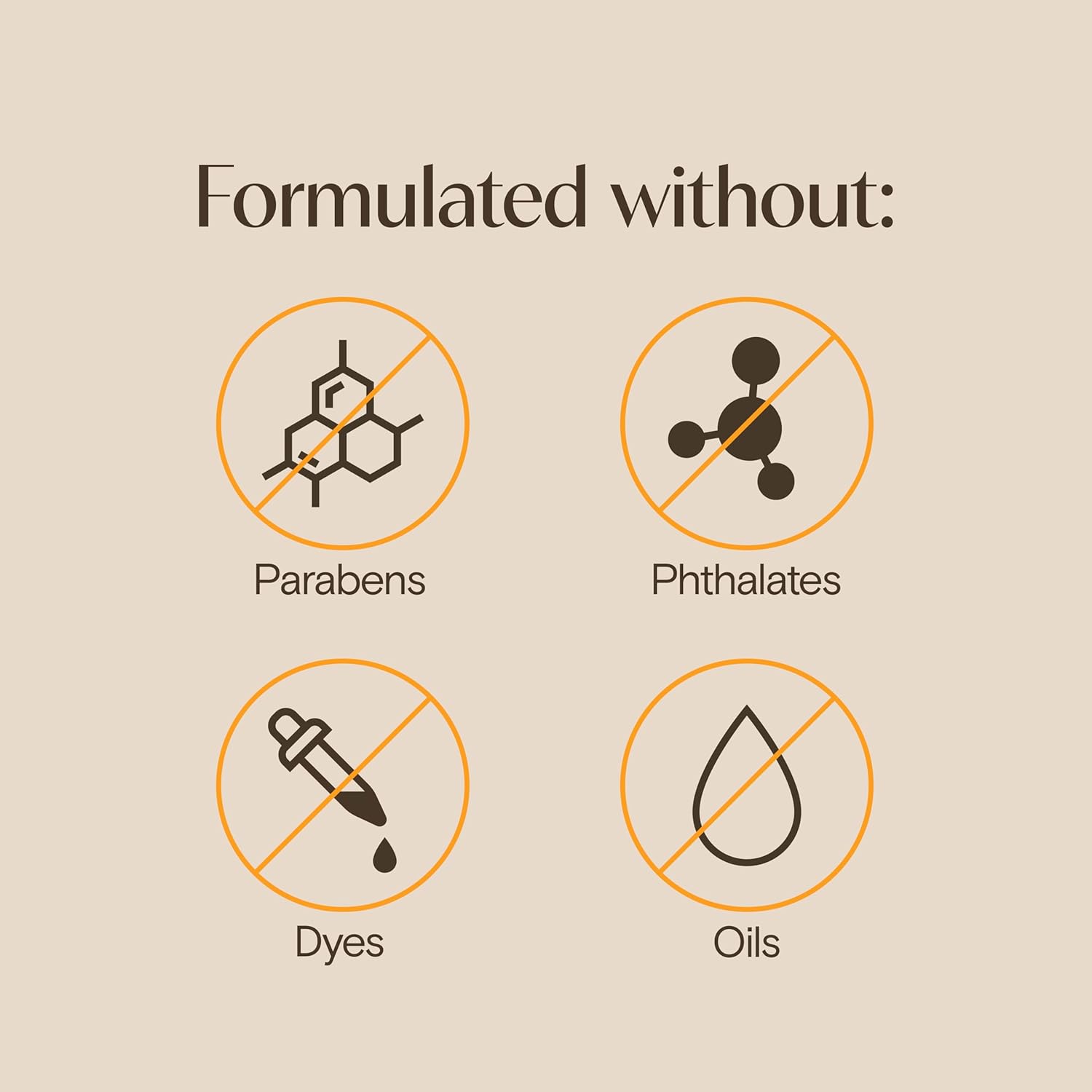 clear-drying, no white cast, lightweight texture suitable for face and body