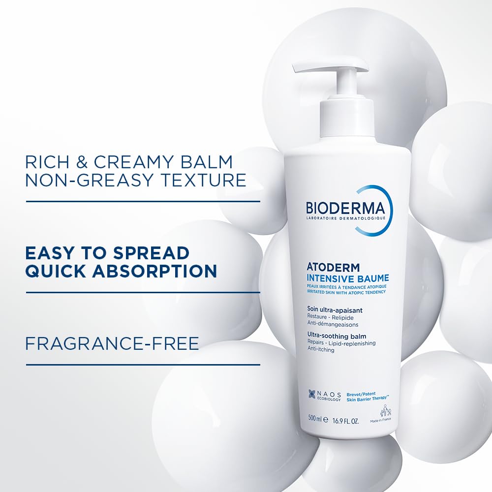 Bioderma Atoderm Intensive Balm – Evening Skincare Ritual for Calm, Hydrated Skin