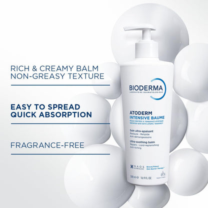 Bioderma Atoderm Intensive Balm – Evening Skincare Ritual for Calm, Hydrated Skin