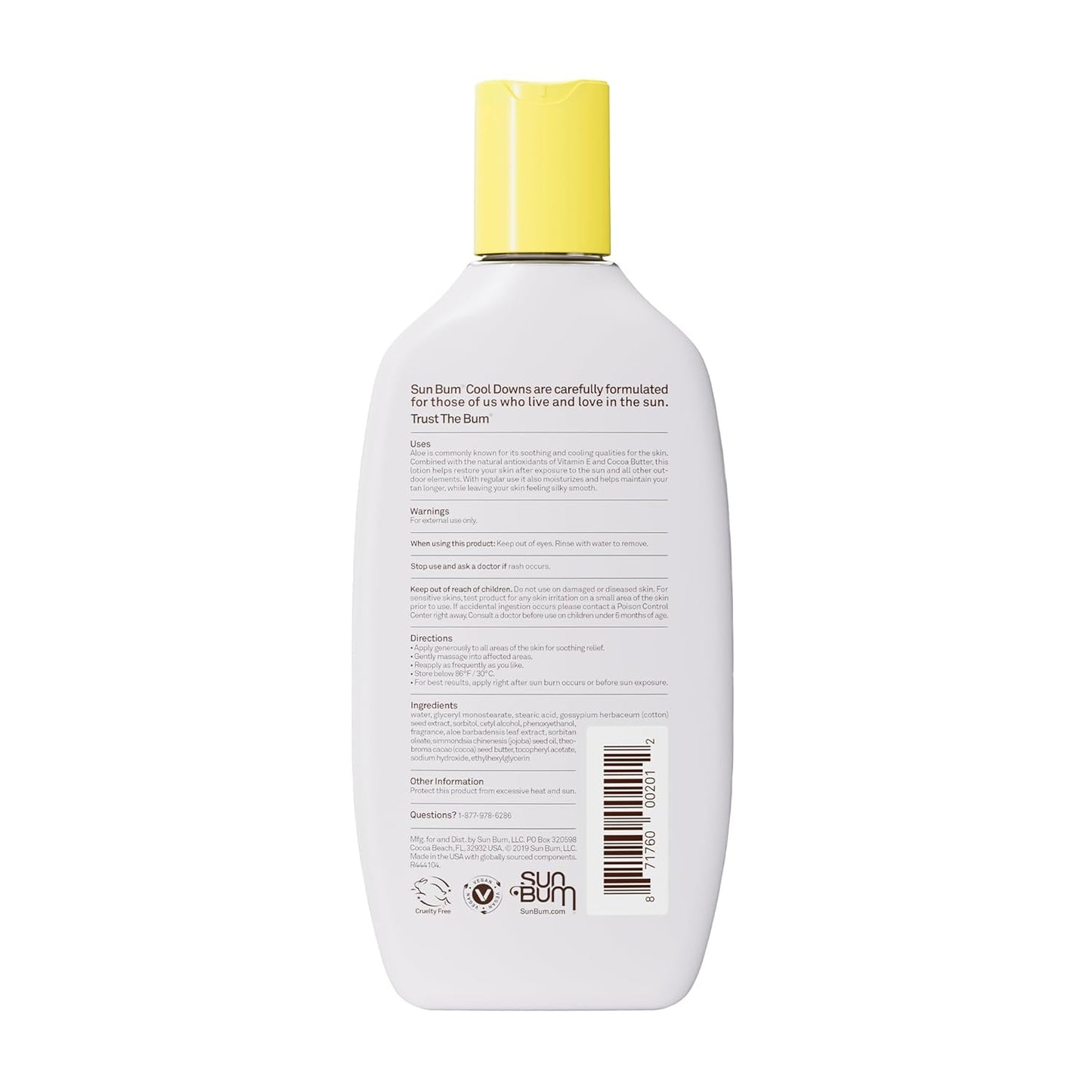 Sun Bum Cool Down Aloe Vera Lotion – Soothing After-Sun Care Ritual for Daily Recovery