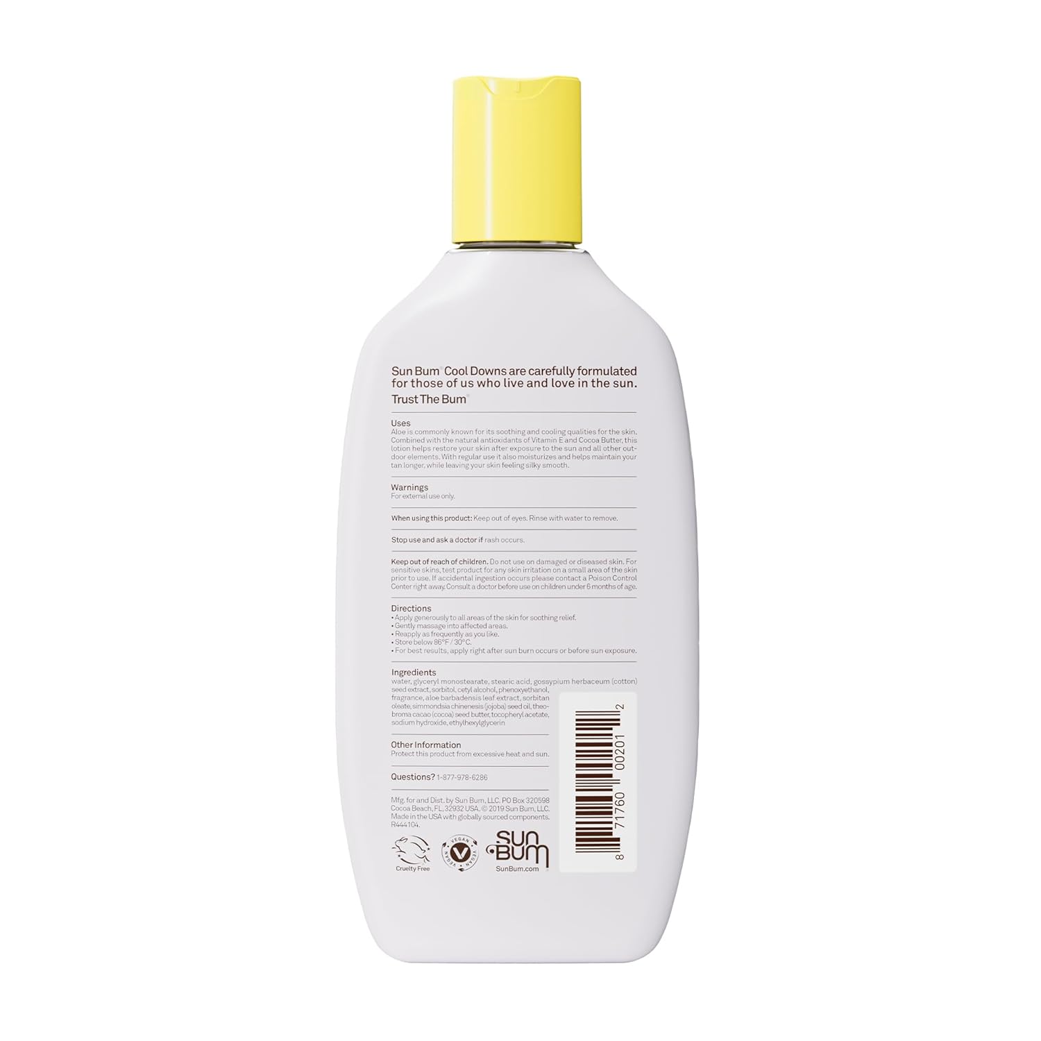 Sun Bum Cool Down Aloe Vera Lotion – Soothing After-Sun Care Ritual for Daily Recovery
