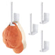 White - 4 Pack 6 in