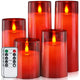 Red - Set of 5