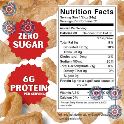 6g protein per serving