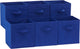 Navy - 10.5"x10.5"x11" (Pack of 5)