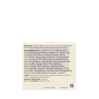 Aveeno Positively Radiant Night Cream – Nightly Skincare Ritual for Glowing, Renewed Skin
