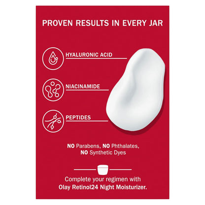 Olay Hyaluronic Acid Moisturizer – Fragrance-Free Hydration for Your Nightly Skincare Ritual