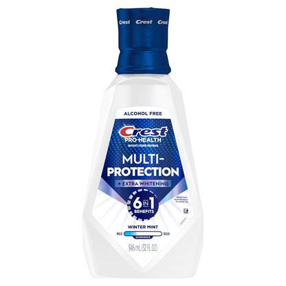 Crest Pro-Health Advanced Mouthwash – Alcohol-Free Nighttime Rinse for Calm Evening Routines