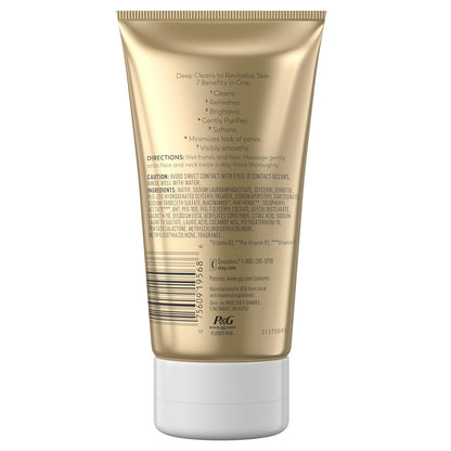 Olay Total Effects Revitalizing Foaming Cleanser – Nourishing Nighttime Skincare Ritual, Pack of 3