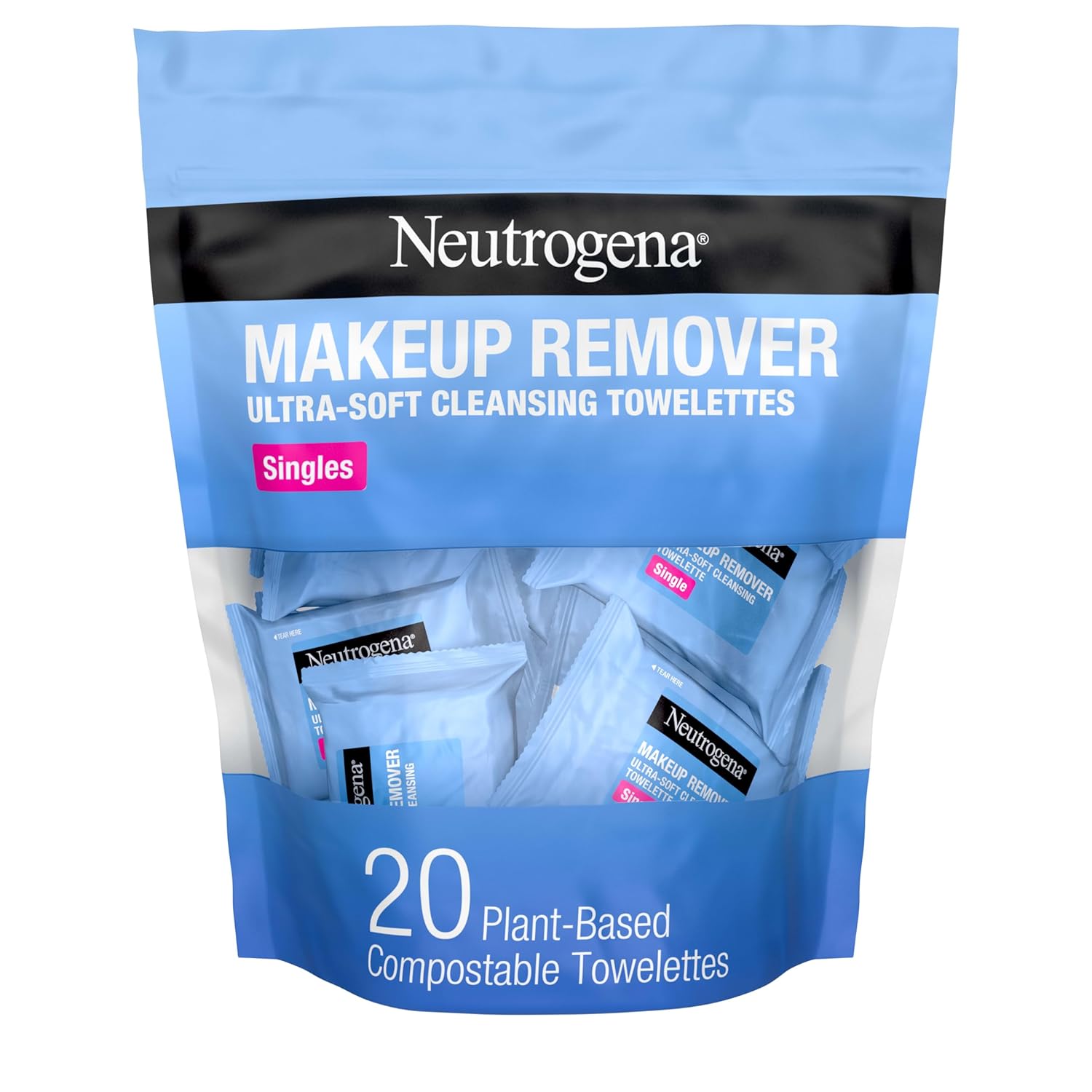 individually wrapped single-use format for freshness and portability