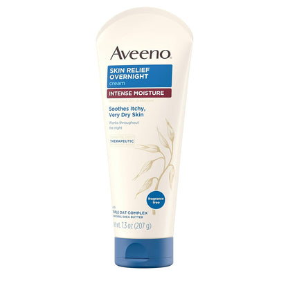 Aveeno Skin Relief Overnight Cream – Intensive Moisture for Your Nightly Self-Care Ritual