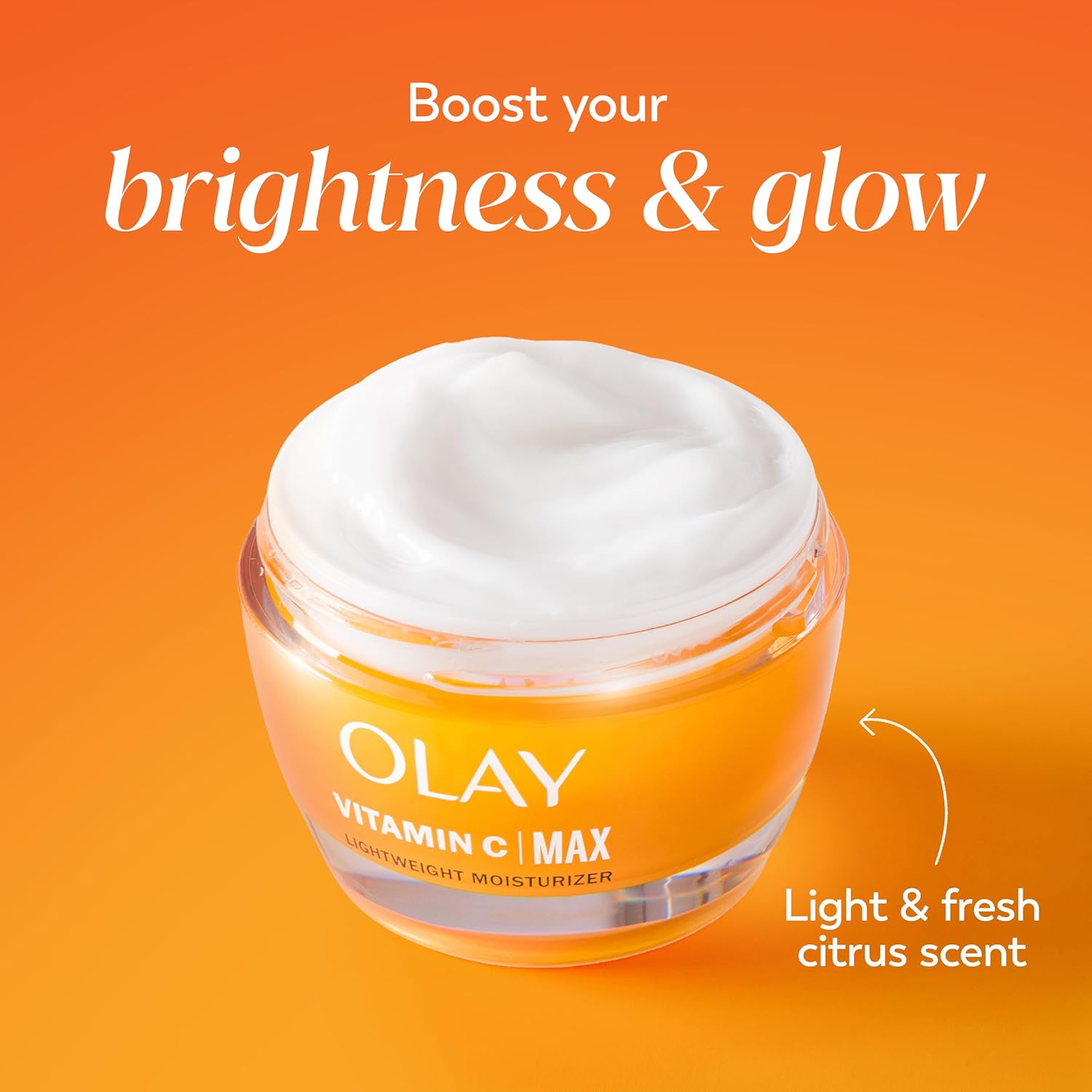 Olay Vitamin C MAX Face Moisturizer – Nighttime Skin Renewal Ritual for Glowing Complexion