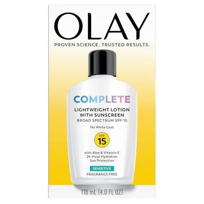 Olay Complete All Day Moisturizer with SPF 15 – Nourishing Skincare for Your Morning Ritual