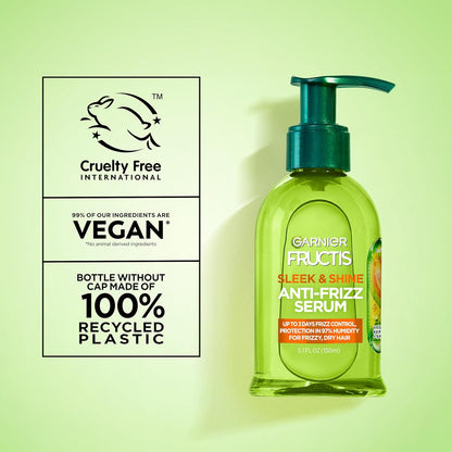 Garnier Fructis Anti-Frizz Serum – Daily Hair Ritual for Calm, Nourished Mornings
