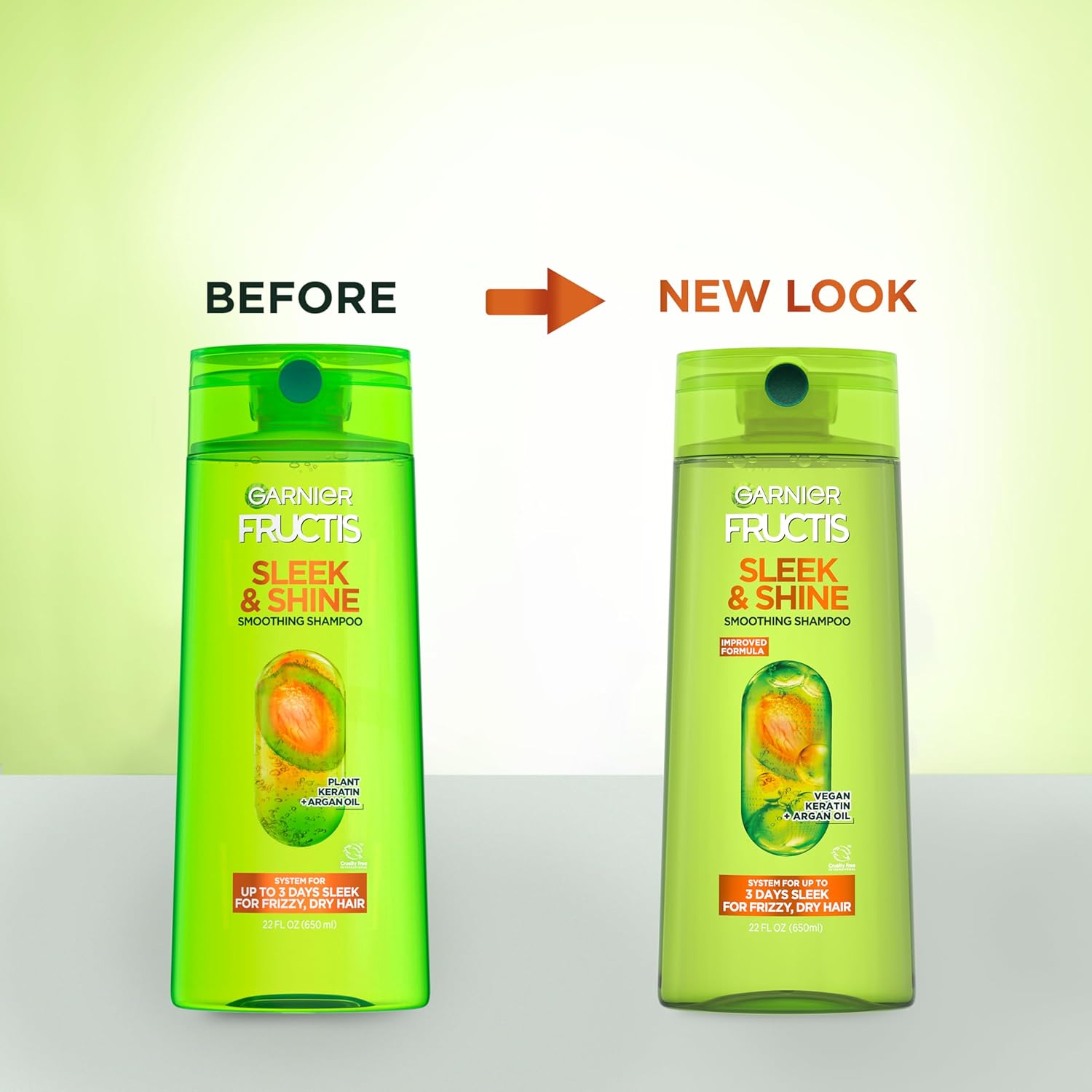 up to 3-day sleek results with full sleek & shine system