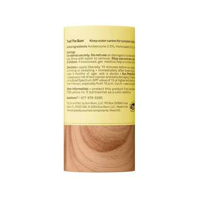 Sun Bum SPF 40 Sunscreen Stick – Portable Face & Body Protection for Hiking, Camping & Beach Days