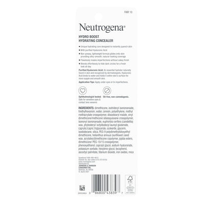 Neutrogena Hydro Boost Hydrating Concealer Stick – Nourishing Skincare Ritual for Your Morning Glow