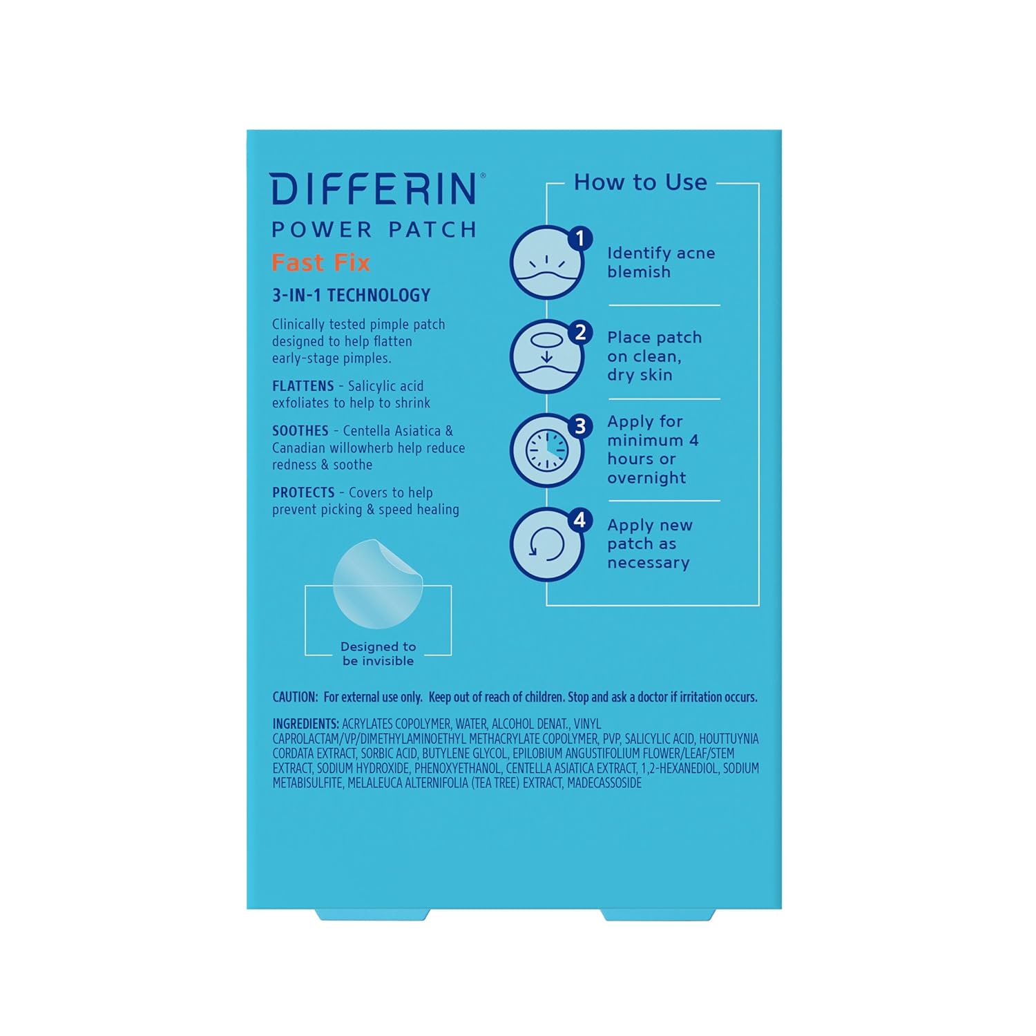 Differin Acne Patches – Overnight Skincare Ritual for Calm, Clear Skin Recovery