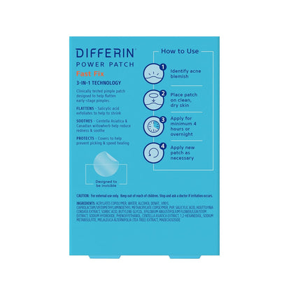 Differin Acne Patches – Overnight Skincare Ritual for Calm, Clear Skin Recovery
