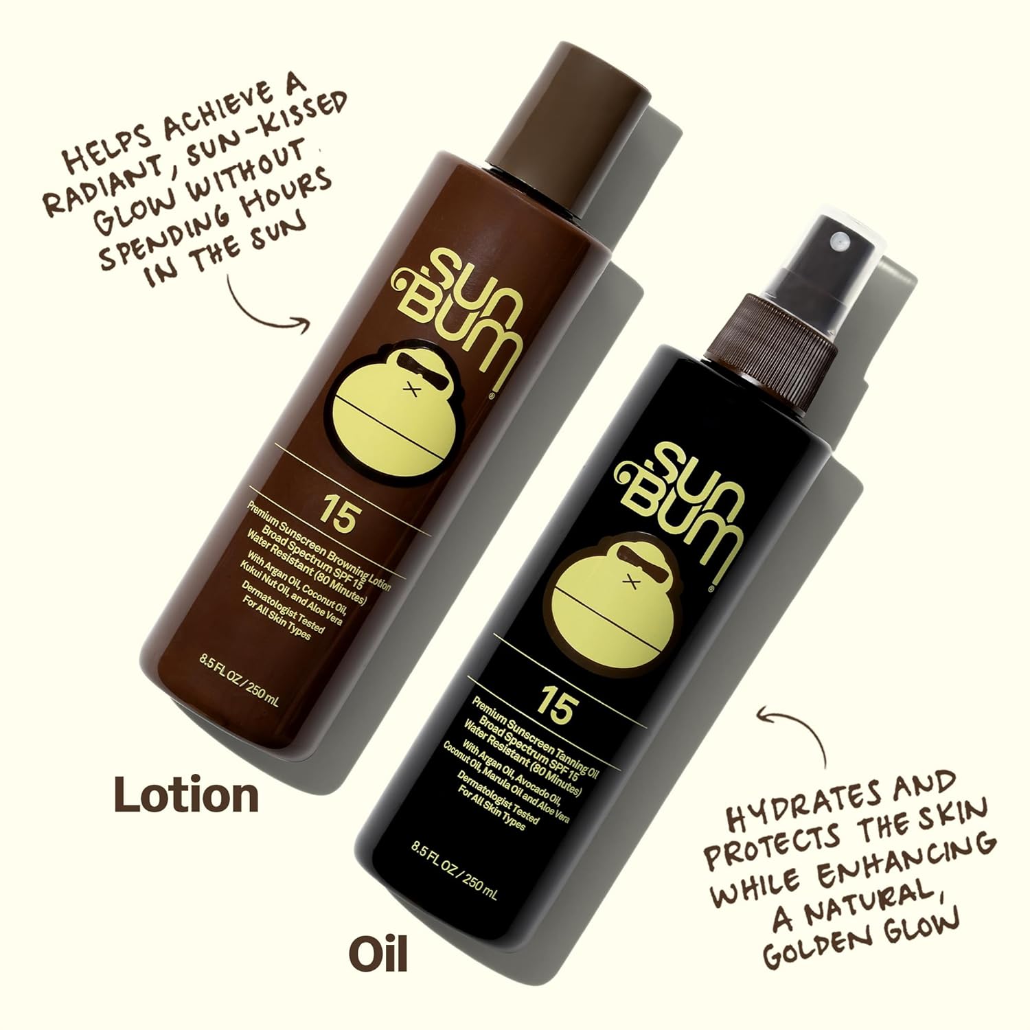 multi-oil moisturizing complex: aloe vera, green tea butter, marula, argan, coconut, and avocado oil