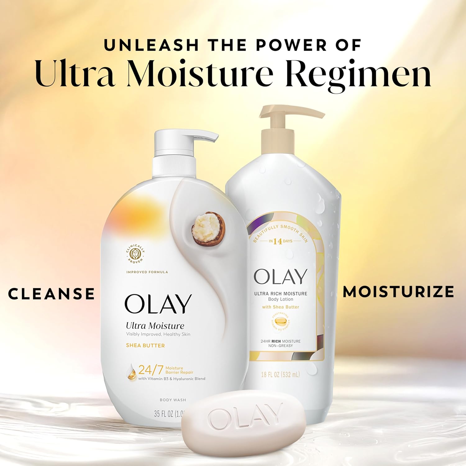 Olay Ultra Moisture Body Wash – Hydrating Shower Ritual for Daily Skin Renewal & 24/7 Softness