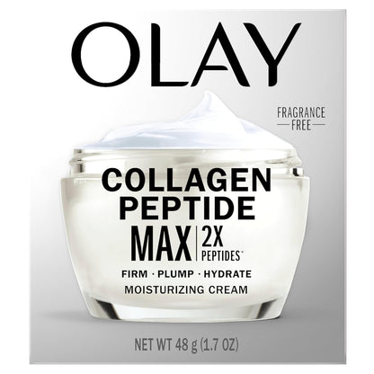 Olay Collagen Peptide Firming Moisturizer – Nightly Skin Recovery Ritual for Women 35+