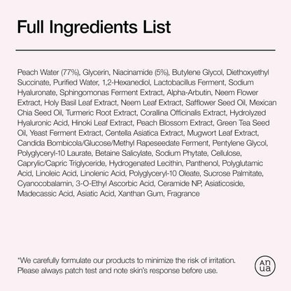 Anua Peach 70 Niacinamide Serum – Soothing Evening Ritual for Radiant, Calm Skin