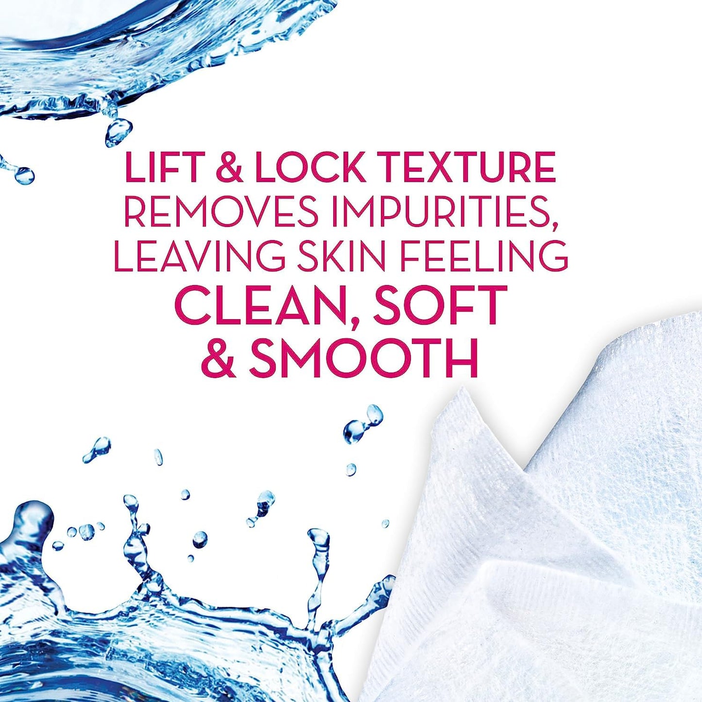 waterproof makeup removal capability including mascara