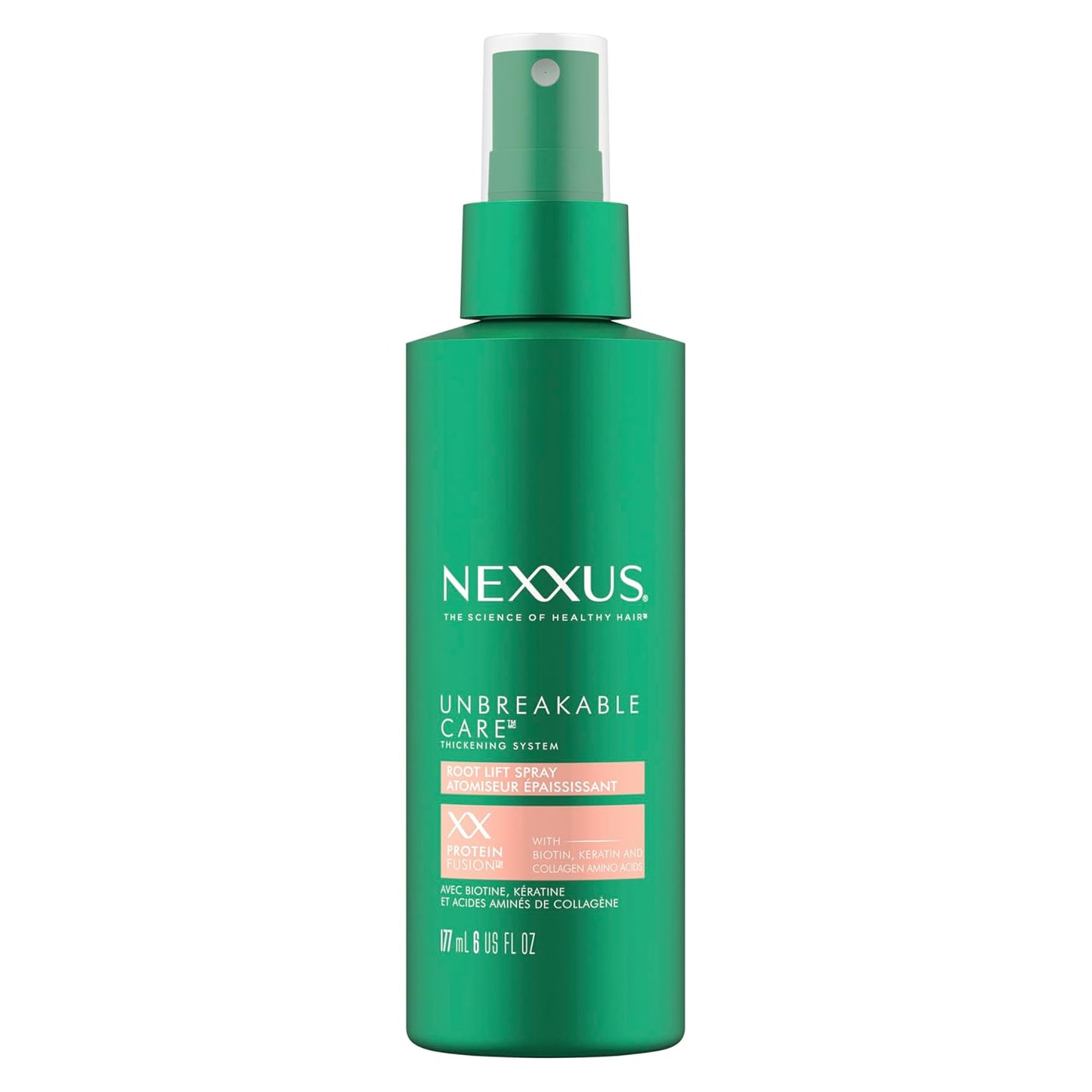 exclusive strand-expanding technology that thickens individual strands root to tip