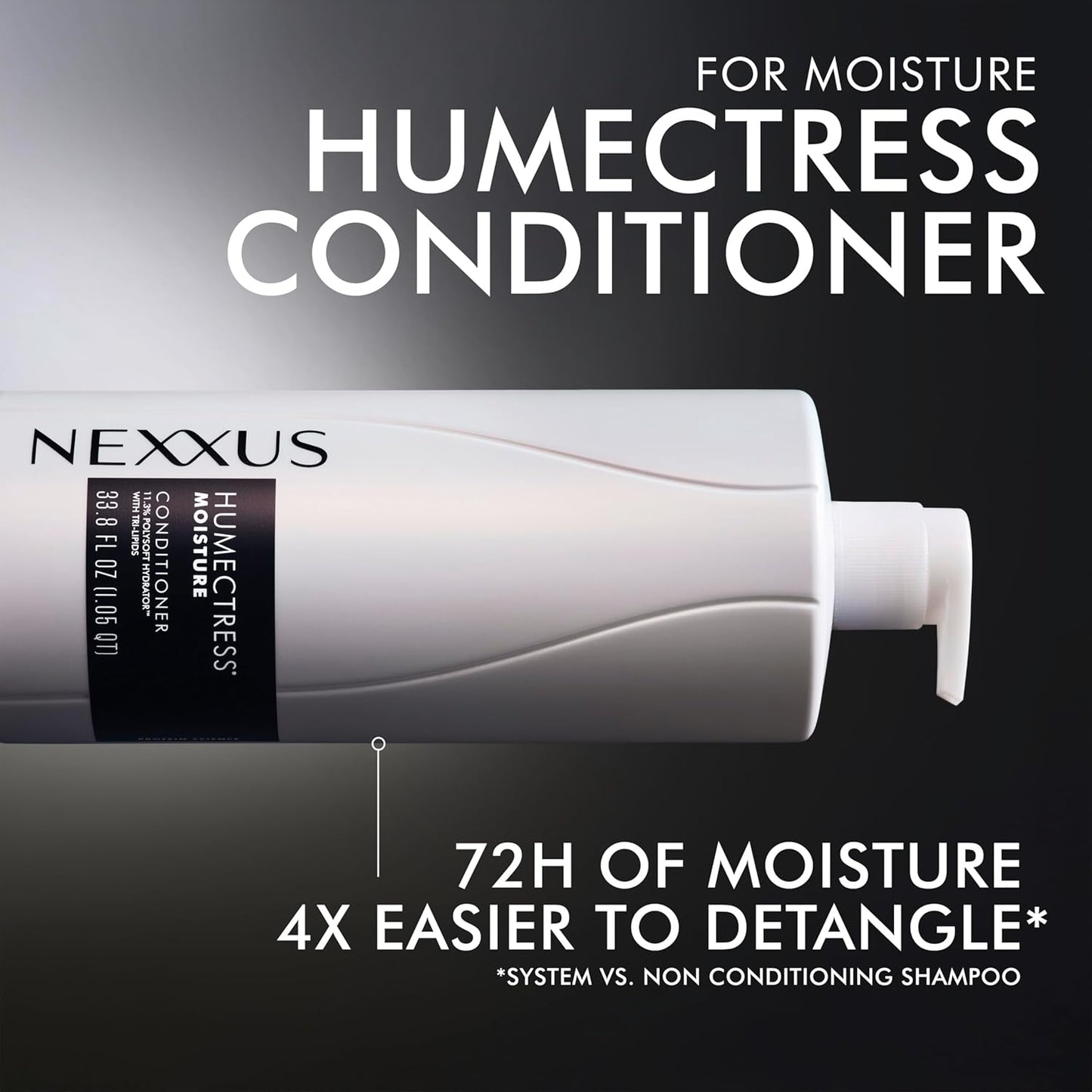 24-hour moisture retention claim supported by protein-based hair science