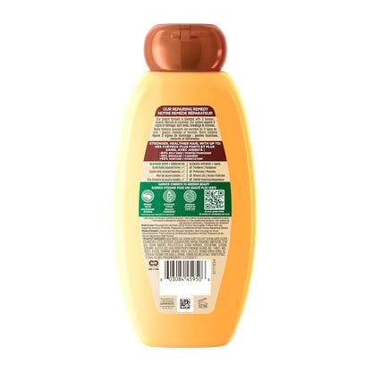 Garnier Whole Blends Honey Treasures Repairing Shampoo – Calming Bath Ritual for Damaged Hair