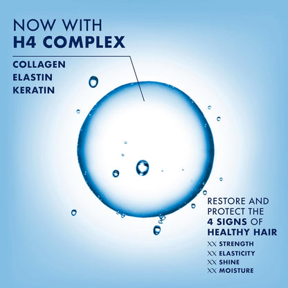 protein-strengthening actives that help rebuild hair structure and reduce breakage