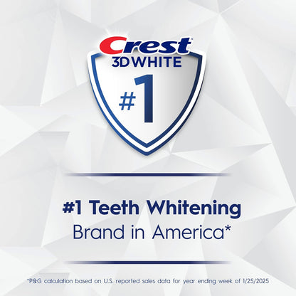 Crest 3D White Teeth Whitening Toothpaste – Evening Brightening Ritual for a Confident Smile