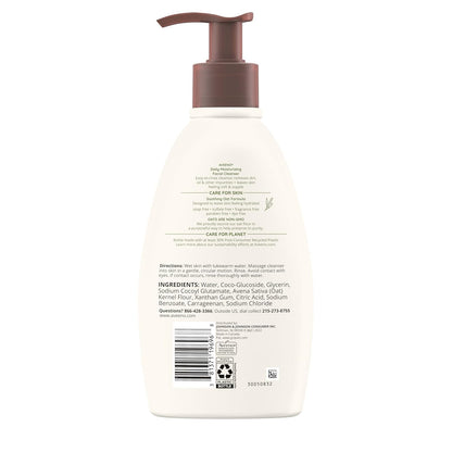 Aveeno Daily Moisturizing Cleanser – Gentle Oat Face Wash for Your Calming Morning Skincare Ritual