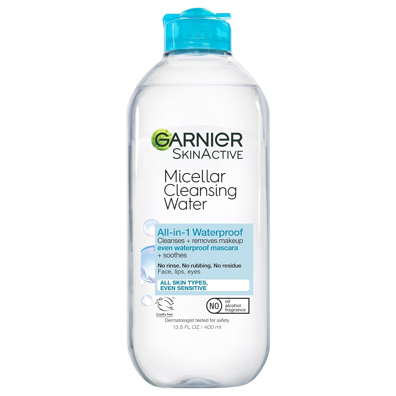 micellar technology that attracts and lifts dirt, oil, and makeup like a magnet