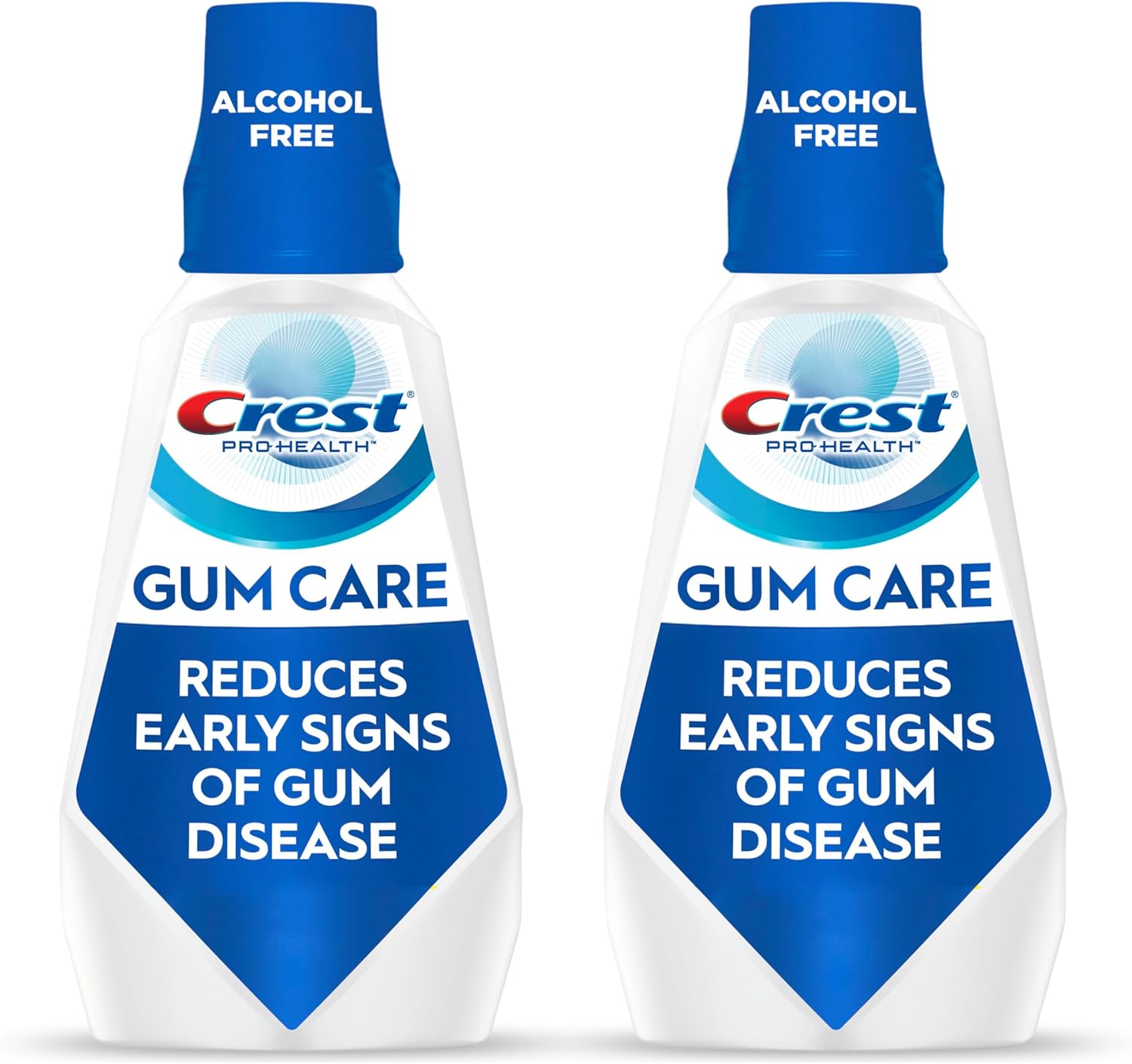 alcohol-free antibacterial formula safe for sensitive gum tissue