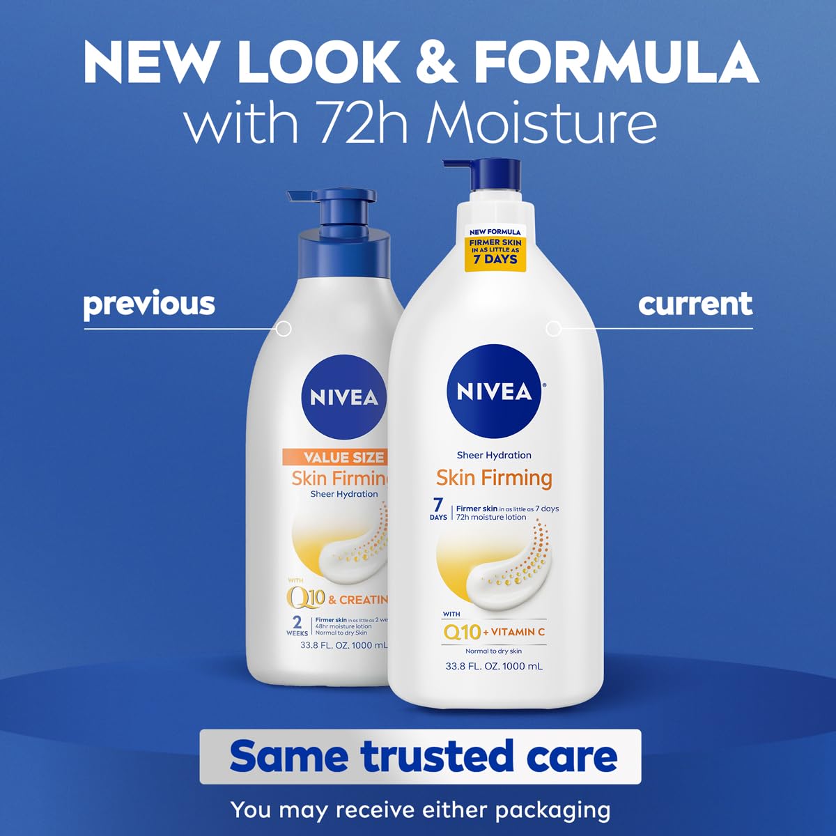 72-hour clinically tested moisturization