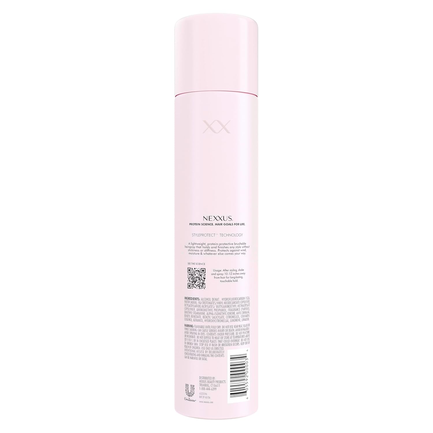 72-hour humidity shield blocking frizz, flattening, and environmental stressors