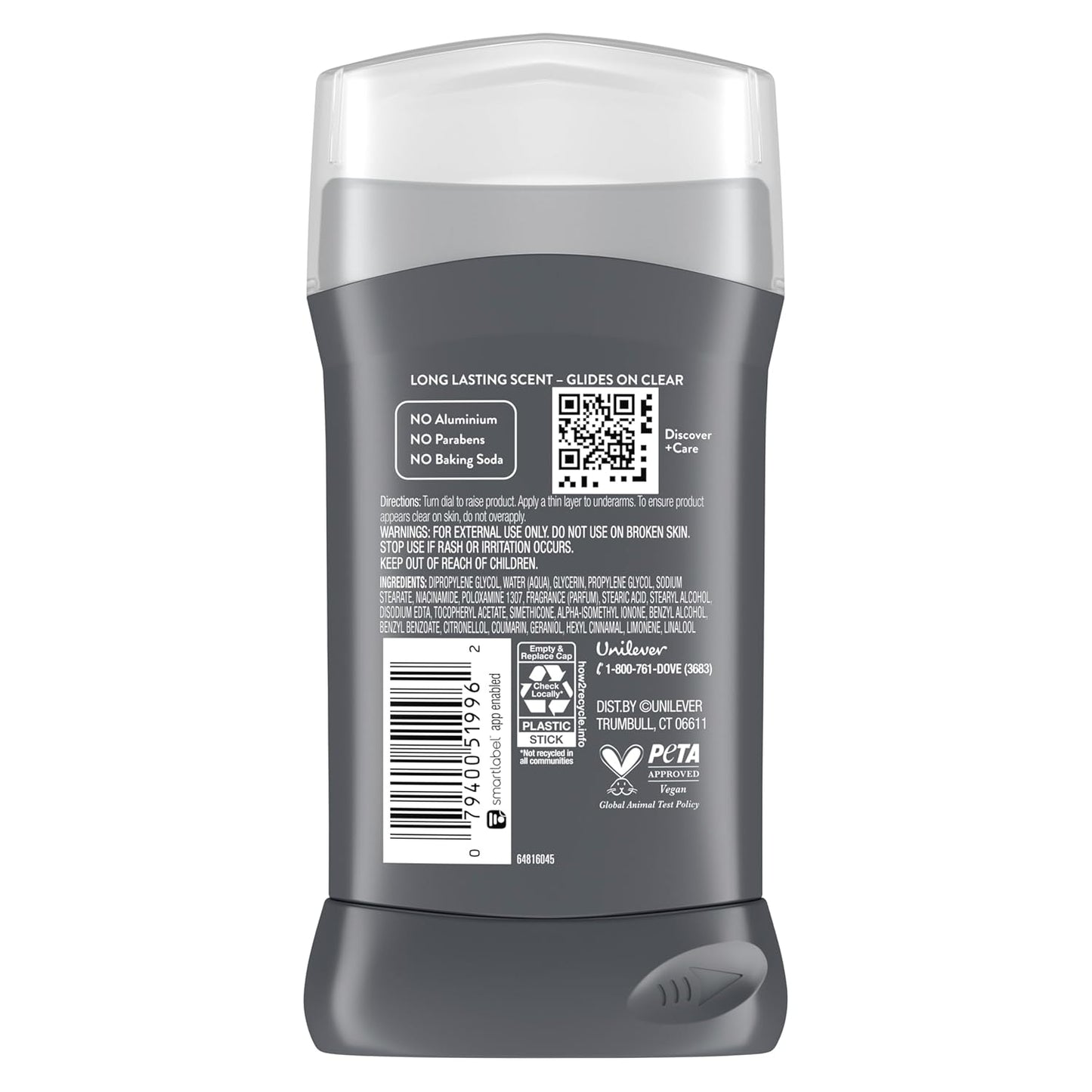 72-hour long-lasting odor protection