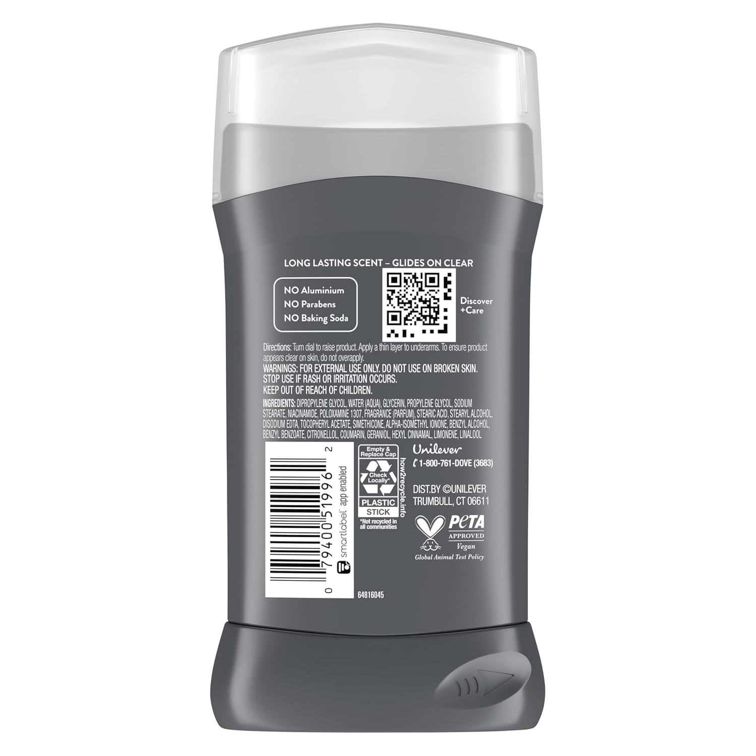 72-hour long-lasting odor protection