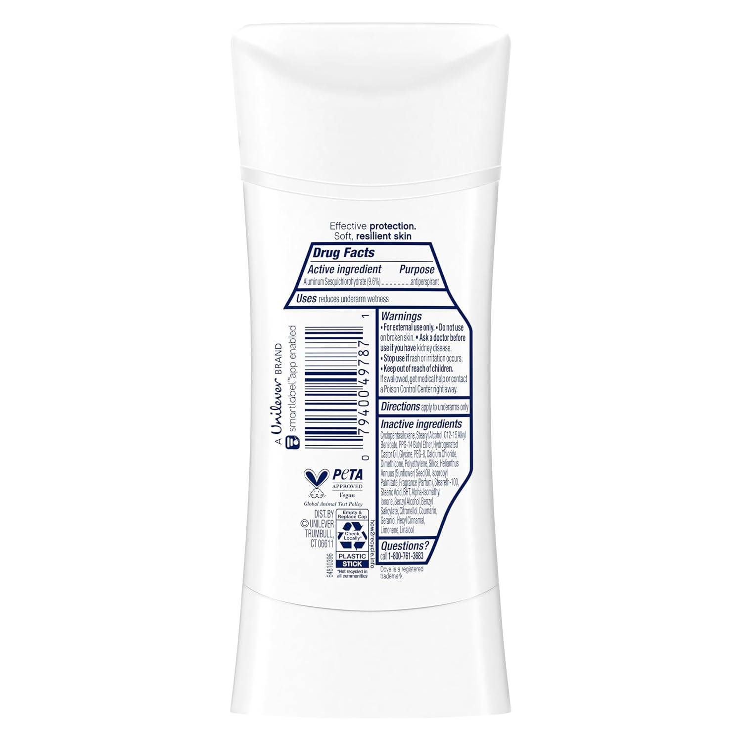 72-hour odor control and all-day sweat protection in a quick-drying stick format