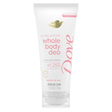 Dove Whole Body Deodorant Cream Raspberry & Rose – 72h Aluminum-Free Odor Care for Post-Shower Self-Care Ritual