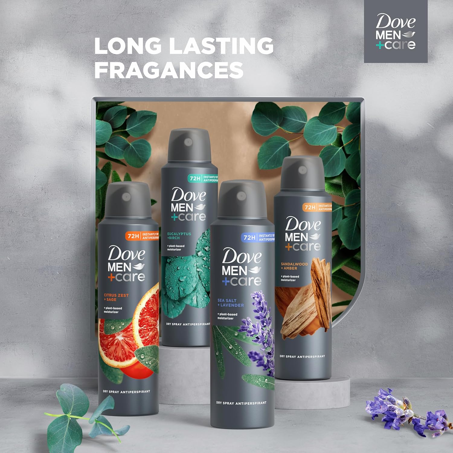 72-hour sweat and odor protection