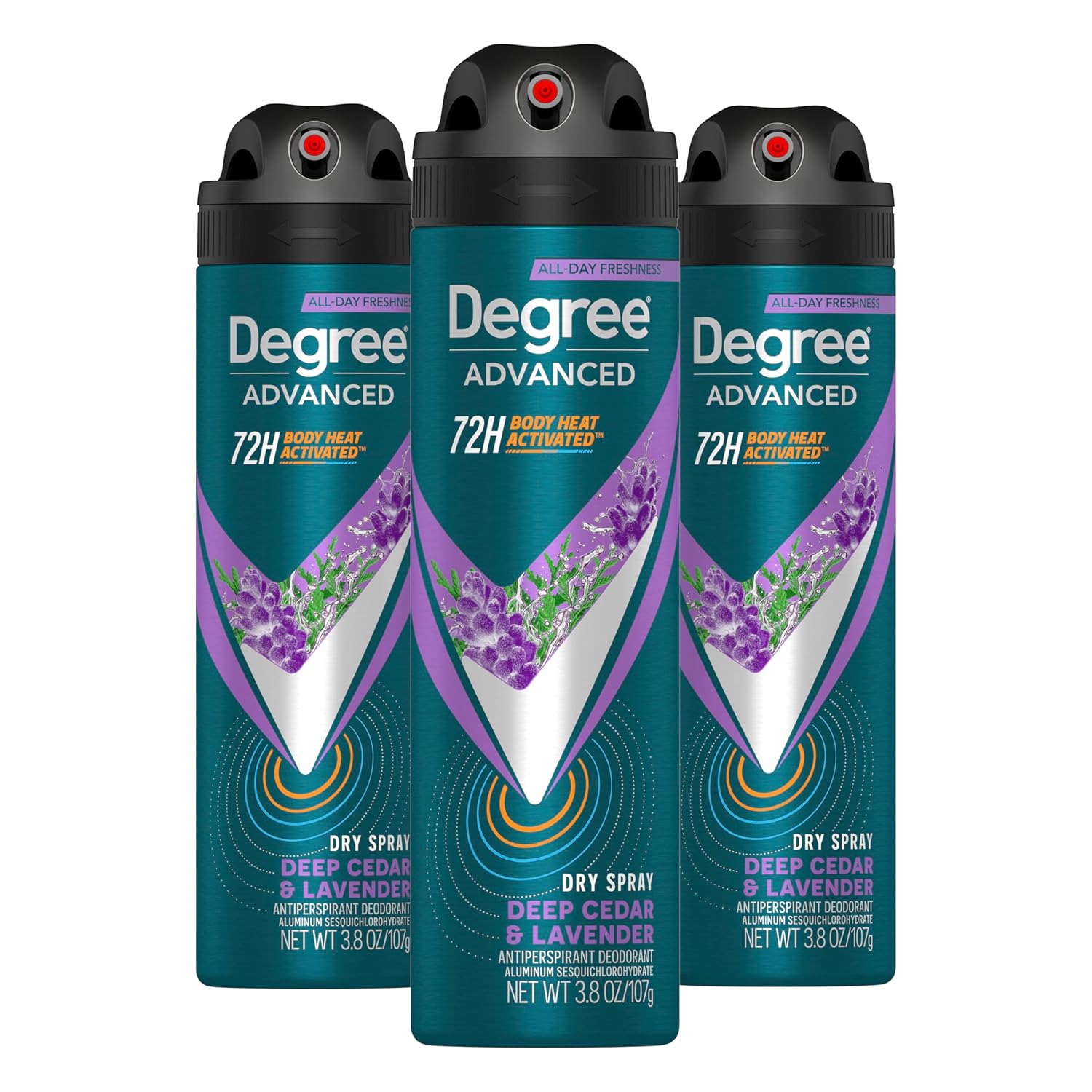 72-hour sweat and odor protection claim