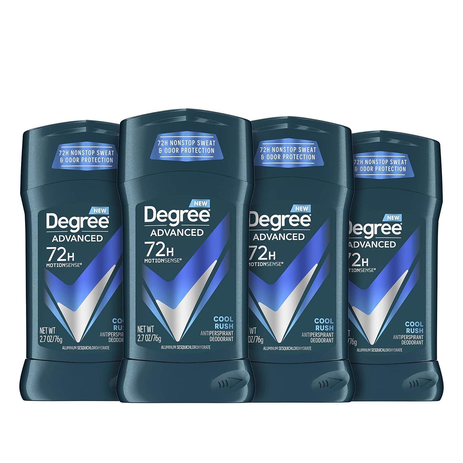 72-hour sweat and odor protection claim